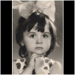 Marina Magomaeva in her childhood