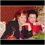 Tamara Sinyavskaya and Galina Vishnevskaya. April 2006