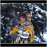 Зима, Тамара и Чарли. Фото М.Магомаева